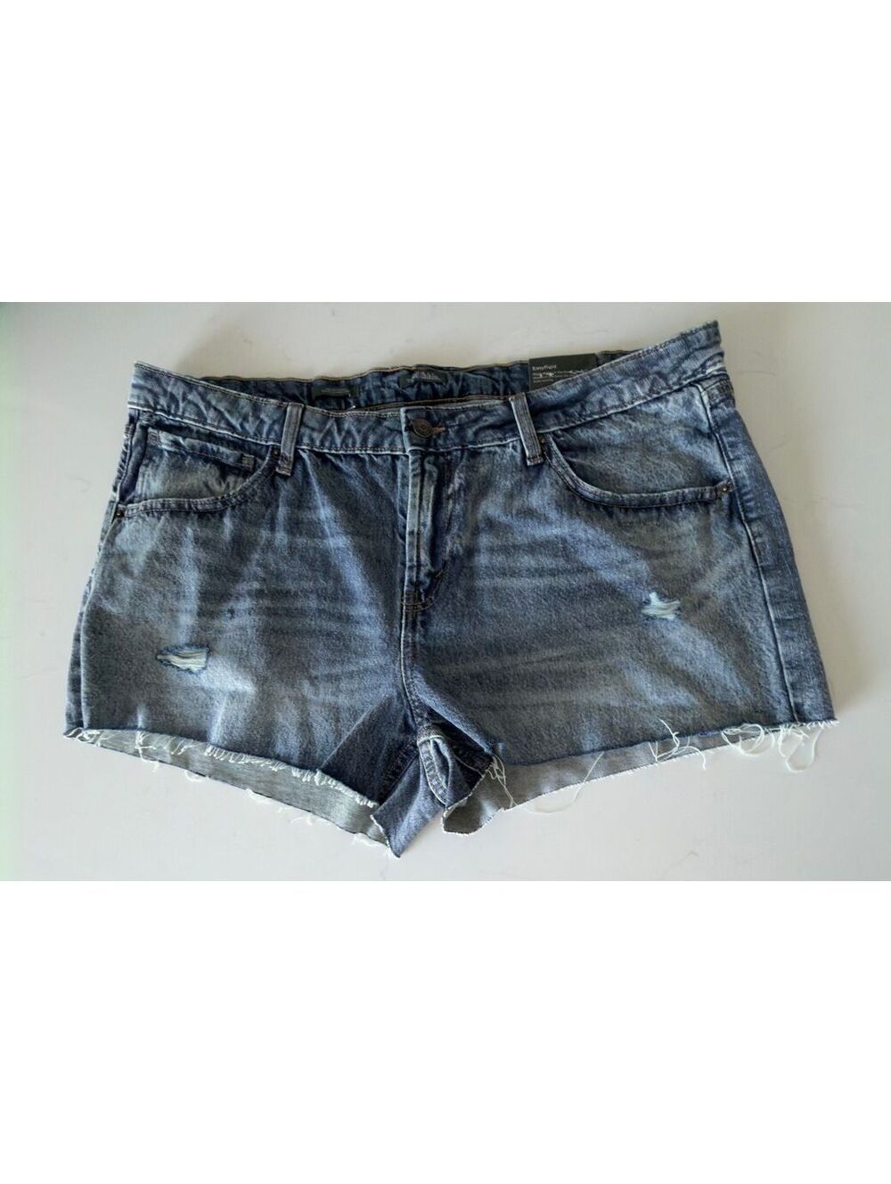 Wild Fable Medium Wash Mid Rise Shorts Women Size 16